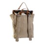 Mochila DKD Home Decor New York Marrón Beige Piel Algodón (31 x 21 x 44 cm)