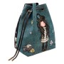 Sac à dos Gorjuss Black Pearl Noir Turquoise Polyester Néoprène