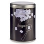 Boîte Sucre Noir Métal 1 L 10,5 x 15 x 10,5 cm (24 Unités)