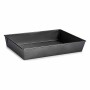 Molde Rectangular Gris oscuro Metal 24 x 6,5 x 36,5 cm (24 Unidades)