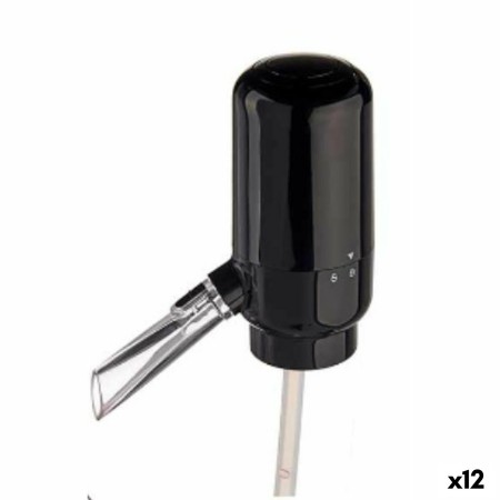 Decantador de Vino Eléctrico Silicona ABS Negro 5 x 11 x 10 cm (12 Unidades)