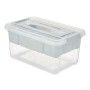 Boîte Multiusage Gris Transparent Plastique 5 L 29,5 x 14,5 x 19,2 cm (6 Unités)