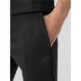 Pantalón de Chándal para Adultos 4F Negro Hombre