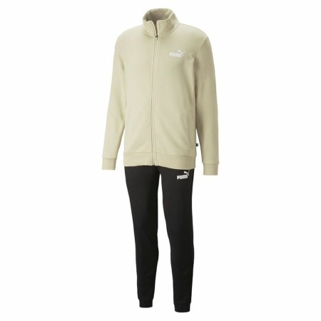 Conjunto Deportivo para Adultos Puma Clean Sweat Suit Tr Beige Hombre