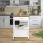 Meuble d'Appoint Lando 64 x 46 x 92,5 cm Blanc