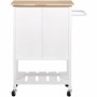 Meuble d'Appoint Pedro 60 x 48 x 90 cm Blanc