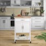 Meuble d'Appoint Pedro 60 x 48 x 90 cm Blanc