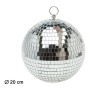 Bola de Discoteca G. ACC. DECORACION 20 CM Shine Inline Plateado anos 70 (20 cm)