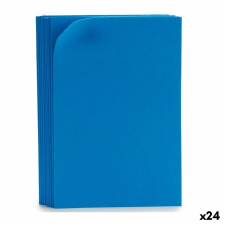 Feuille de Mousse Bleu foncé 30 x 0,2 x 20 cm (24 Unités)