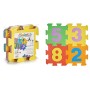 Alfombra Puzzle Multicolor Números Goma Eva (12 Unidades)