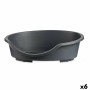 Lit pour animal domestique Anthracite Plastique 77 x 25 x 59 cm (6 Unités)