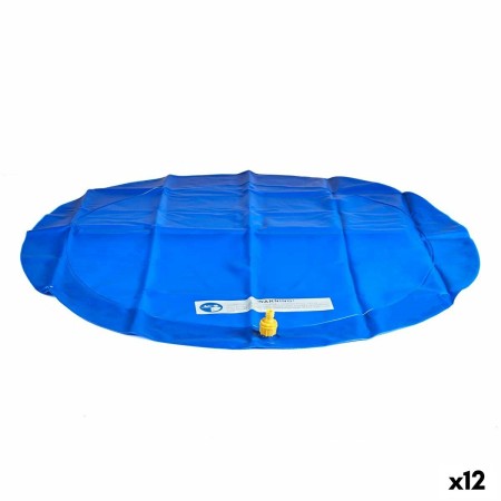 Tapis pour chien Arroseur Ø 98 cm Bleu PVC (12 Unités)