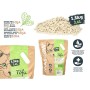 Sable pour chats 1,5 Kg Soja Blanc (8 Unités)