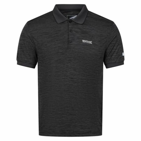 Polo de Manga Corta Hombre Regatta Remex II Ash Gris oscuro