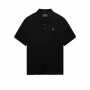 Polo de Manga Corta Hombre Lyle & Scott V1-Plain Negro