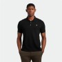 Polo de Manga Corta Hombre Lyle & Scott V1-Plain Negro