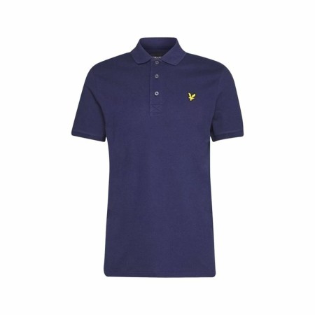 Polo à manches courtes homme Lyle & Scott V1-Plain Bleu