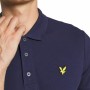 Polo à manches courtes homme Lyle & Scott V1-Plain Bleu