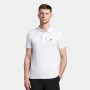 Polo à manches courtes homme Lyle & Scott V1-Plain Blanc