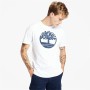 Chemisette Timberland Tree Logo Blanc Homme