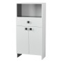 meuble bas pour lavabo Ekipa Horizon 59 x 31 x 121,6 cm Blanc