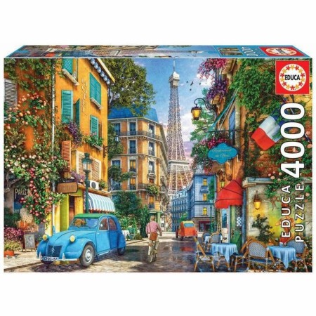 Puzzle Educa The old streets of Paris 19284 4000 Piezas