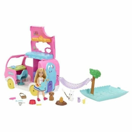 Bébé poupée Barbie Chelsea motorhome barbie car box