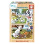Set de 2 Puzzles Disney Dalmatians + Aristochats 25 Pièces