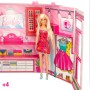 Playset Barbie Fashion Boutique 9 Piezas 6,5 x 29,5 x 3,5 cm