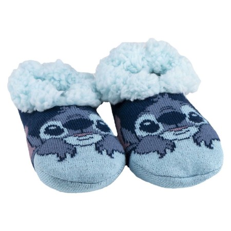 Chaussons Stitch Bleu foncé