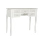 Bureau DKD Home Decor Blanc Bois Bois MDF 90 x 40 x 78 cm