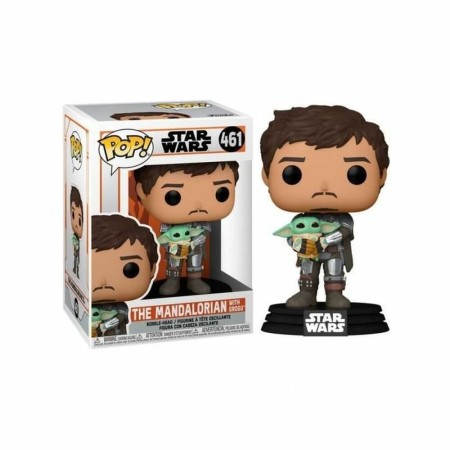 Figure à Collectionner Funko Pop! Star Wars 461 The Mandalorian with Gorgu