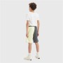 Pantalones Cortos Deportivos para Niños Levi's French Terr 63397 Bicolor Negro