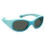 Gafas de Sol Infantiles Polaroid PLD-8038-S-MVU-M9 Azul