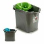 Seau de Lavage Avec des roues Plastique 31 x 31 x 41 cm (24 Unités)