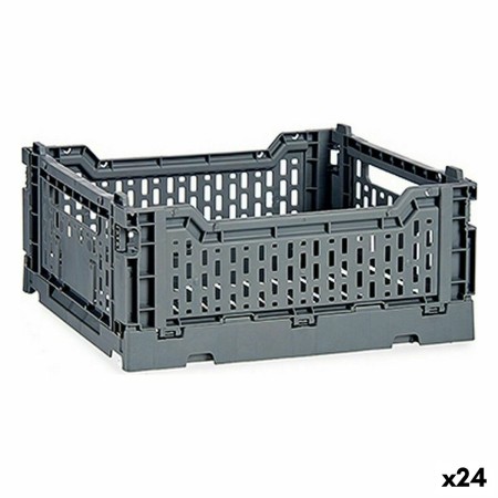 Caja plegable Plástico 4 L 26,5 x 17 x 11 cm (24 Unidades)