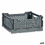 Boîte pliante Plastique 4 L 26,5 x 17 x 11 cm (24 Unités)