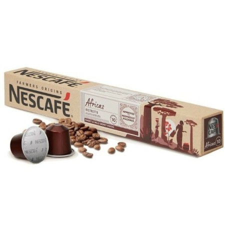 Cápsulas de Café FARMERS ORIGINS Nescafé AFRICAS (10 uds)