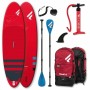 Planche de Paddle Surf Gonflable avec Accessoires Fanatic Air Air/Pure Fanatic 9´8 Rouge