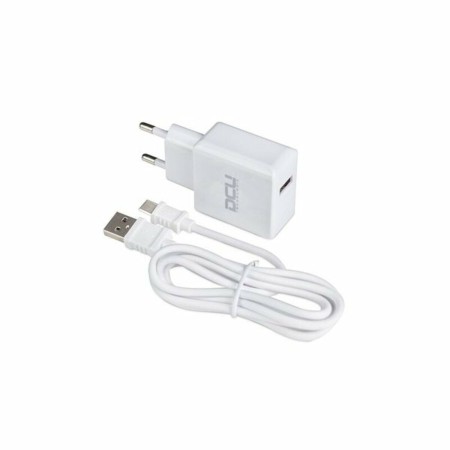 Cargador de Pared + Cable Micro USB C DCU 37250000 Blanco 1 m