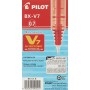 Bolígrafo Roller Pilot V7 Rojo 0,5 mm (12 Unidades)