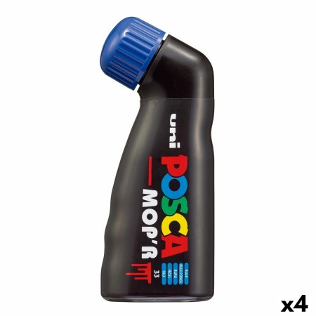 Marqueur POSCA MOP´R PC-22 Bleu (4 Unités)