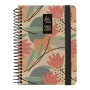 Agenda Grafoplas Nature Marron 2024 Fleurs A6 10 x 15 cm