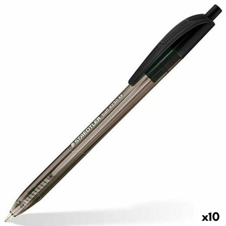 Bolígrafo Staedtler BALL 4230 Negro 1 mm (10 Unidades)