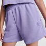 Pantalones Cortos Deportivos para Mujer Adidas IA6449 Pantalón Morado