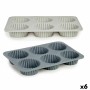 Moule à pâtisserie Madeleines 25,5 x 3 x 17,5 cm (6 Unités)