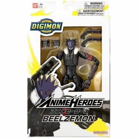 Figura Articulada Digimon Anime Heroes - Beelzemon 17 cm