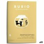 Cahier de maths Rubio Nº 6 A5 Espagnol 20 Volets (10 Unités)