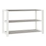 Zapatero DKD Home Decor 8424001835041 Blanco Multicolor Plateado Madera Metal 80 x 30 x 50 cm