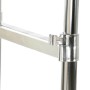 Porte-manteau à Roulettes DKD Home Decor 8424001835263 Multicouleur Argenté Métal polypropylène Chrome 86 x 44 x 160 cm